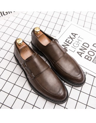 Business Leather Men Casual Shoes Formal Dress Shoes